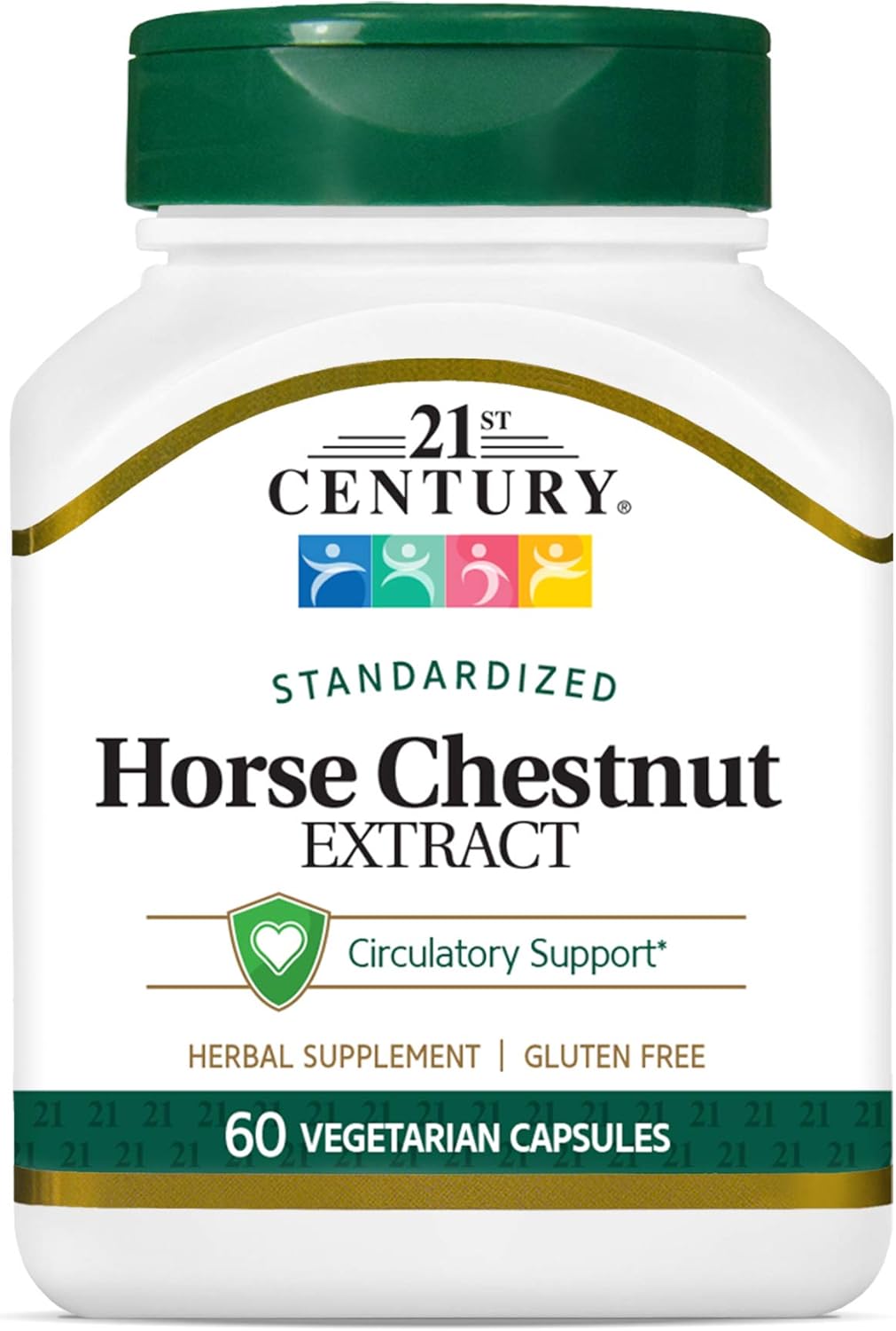 60 Count Horse Chestnut Extract Veg Capsules for 21st Century - Varies in Packaging