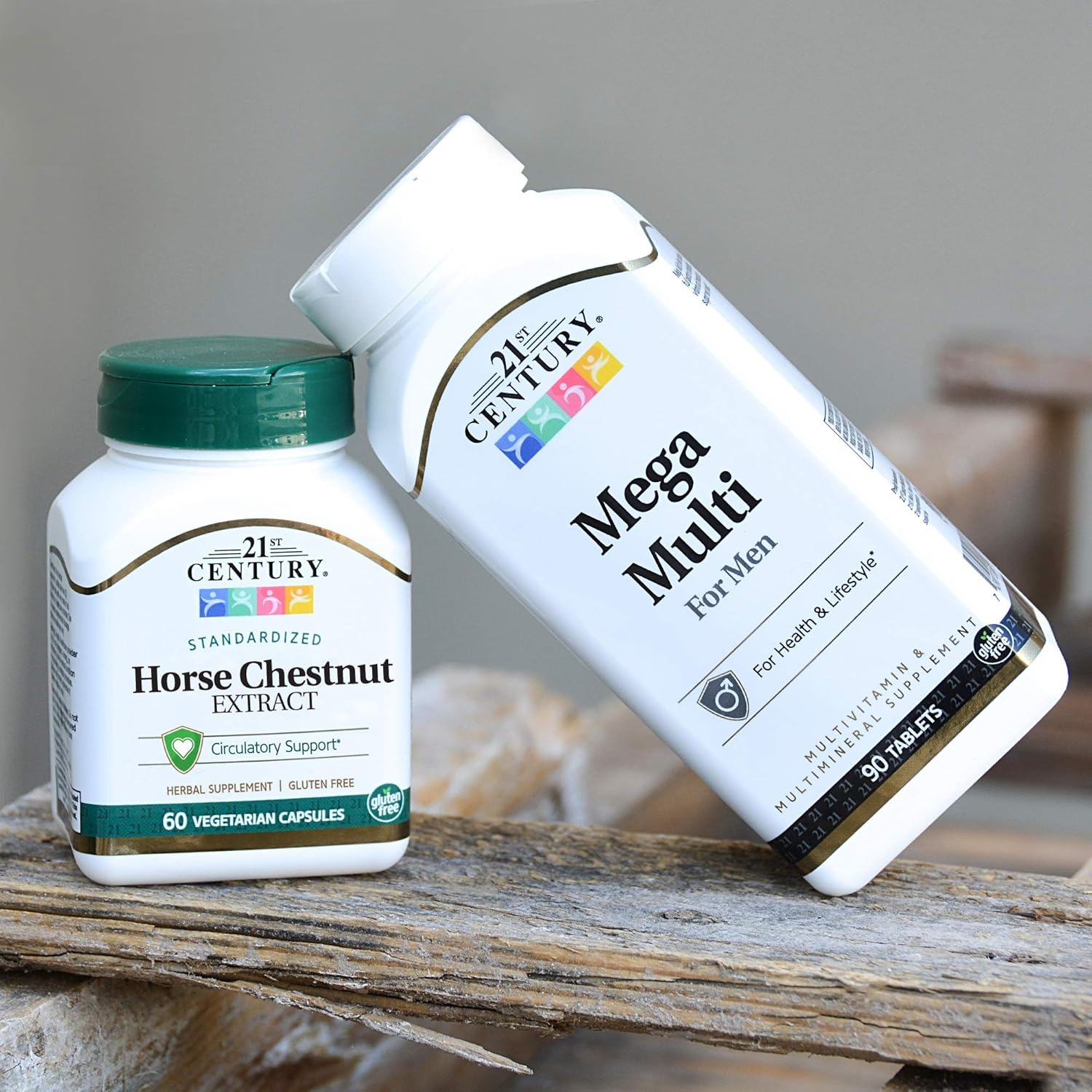 60 Count Horse Chestnut Extract Veg Capsules for 21st Century - Varies in Packaging