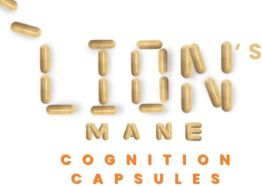 60 Count Lion's Mane Cognition Capsules from Irie Farm Mushroom Company