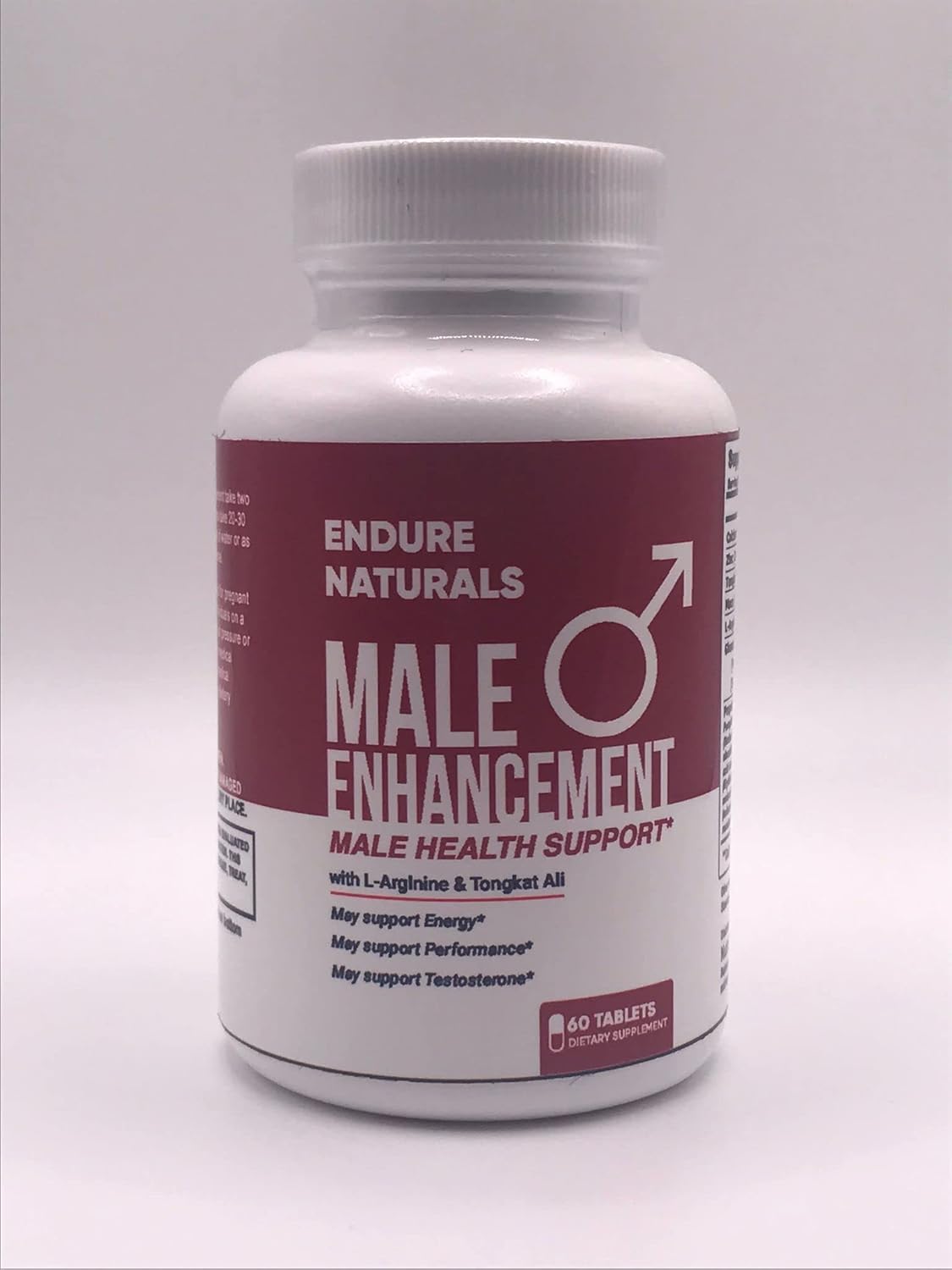 60 Count Zonata Endure Naturals Male Enhancement Pills for Strength Support