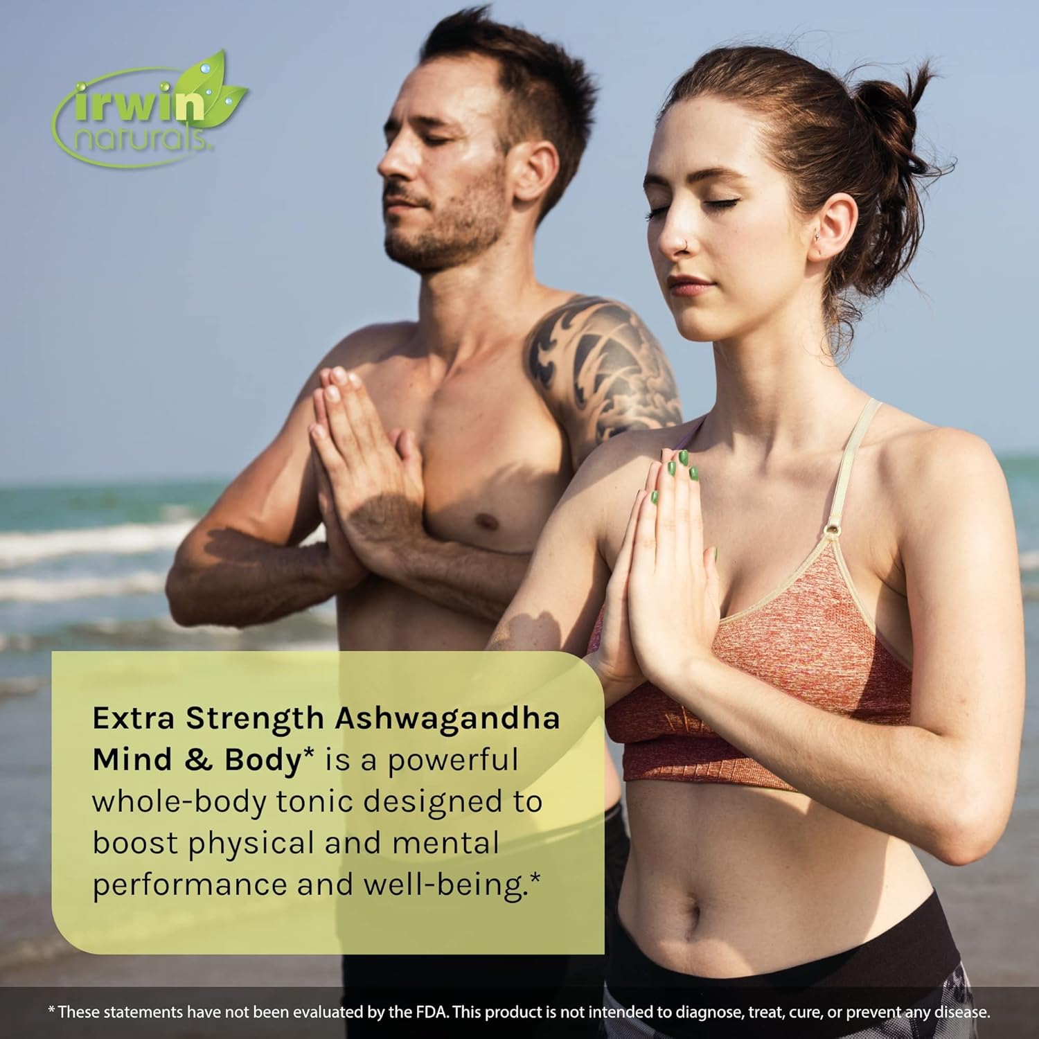60 Liquid Softgels Irwin Naturals Ashwagandha with Adaptogenic Herbs for Stress & Performance