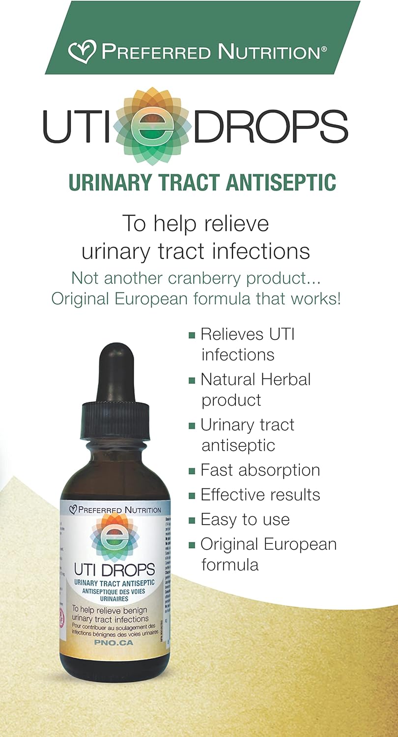 60 ML UTI E-Drops for Urinary Tract Infections