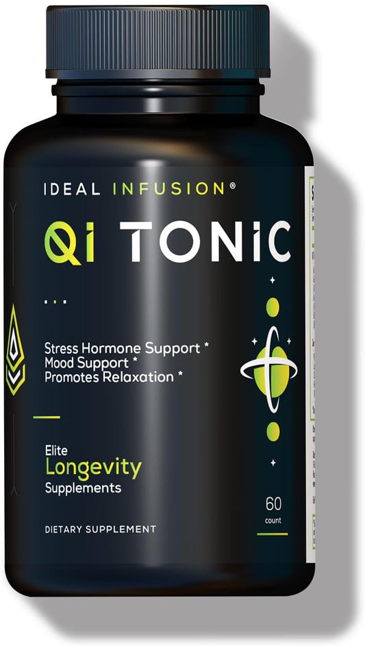 60 Servings of Ideal Infusion Cortisol Blocker and Mood Support with Astragalus Root, Ashwagandha, and Passion Flower - Vegan Formula for Relaxation and Stress Relief