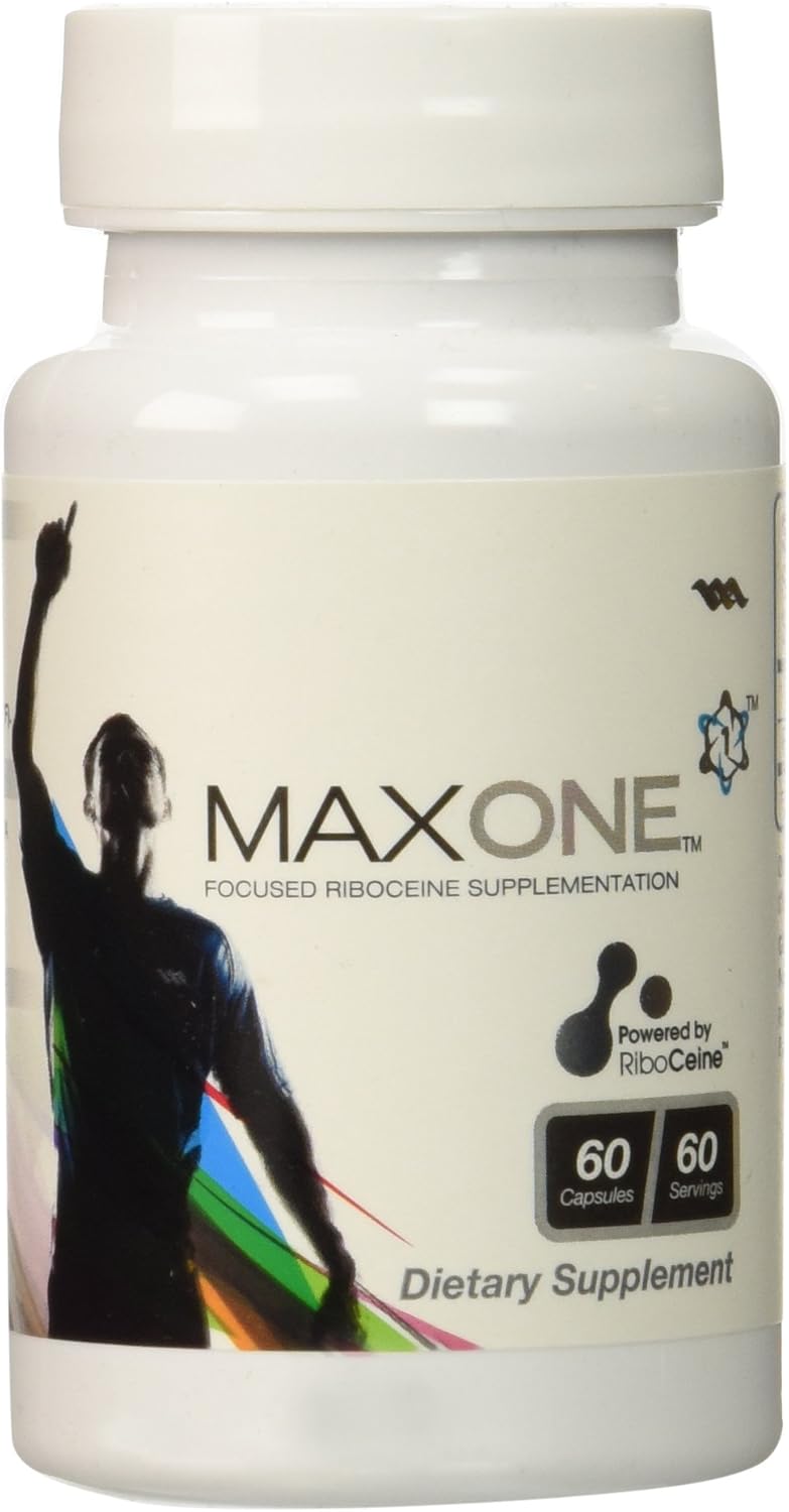 60 Servings of Max One Riboceine Supplement in Vegetable Capsules