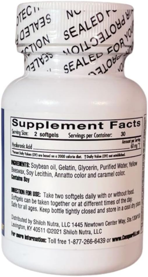 60 Softgel Caps of Conquer HA Original Form Hyaluronic Acid Supplement