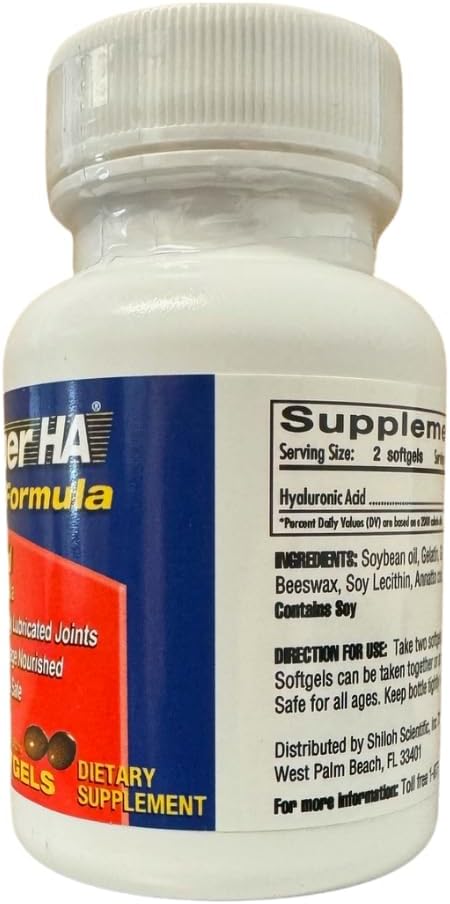 60 Softgel Caps of Conquer HA Original Form Hyaluronic Acid Supplement