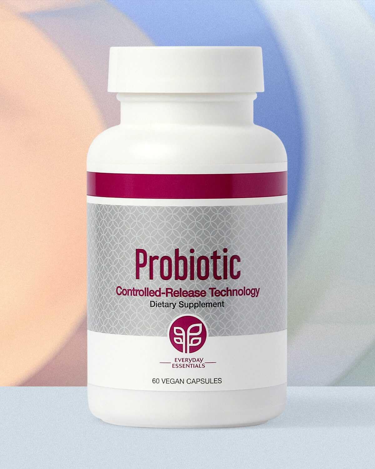 60 Vegan Capsules of PURE Probiotic with Controlled-Release Technology for Immune & Digestive Support - Ideal for Men, Women, & Kids to Enhance Nutrient Absorption