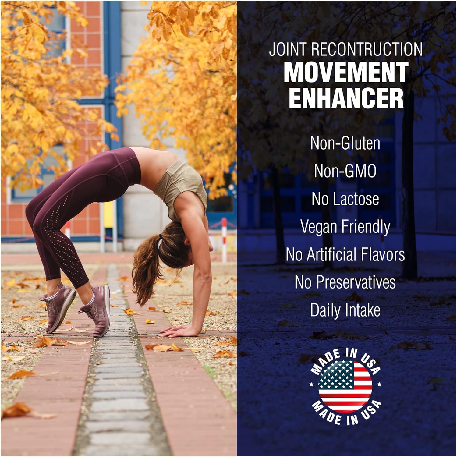 60 Vegan Glucosamine Chondroitin Capsules for Joint Support by Naturasys