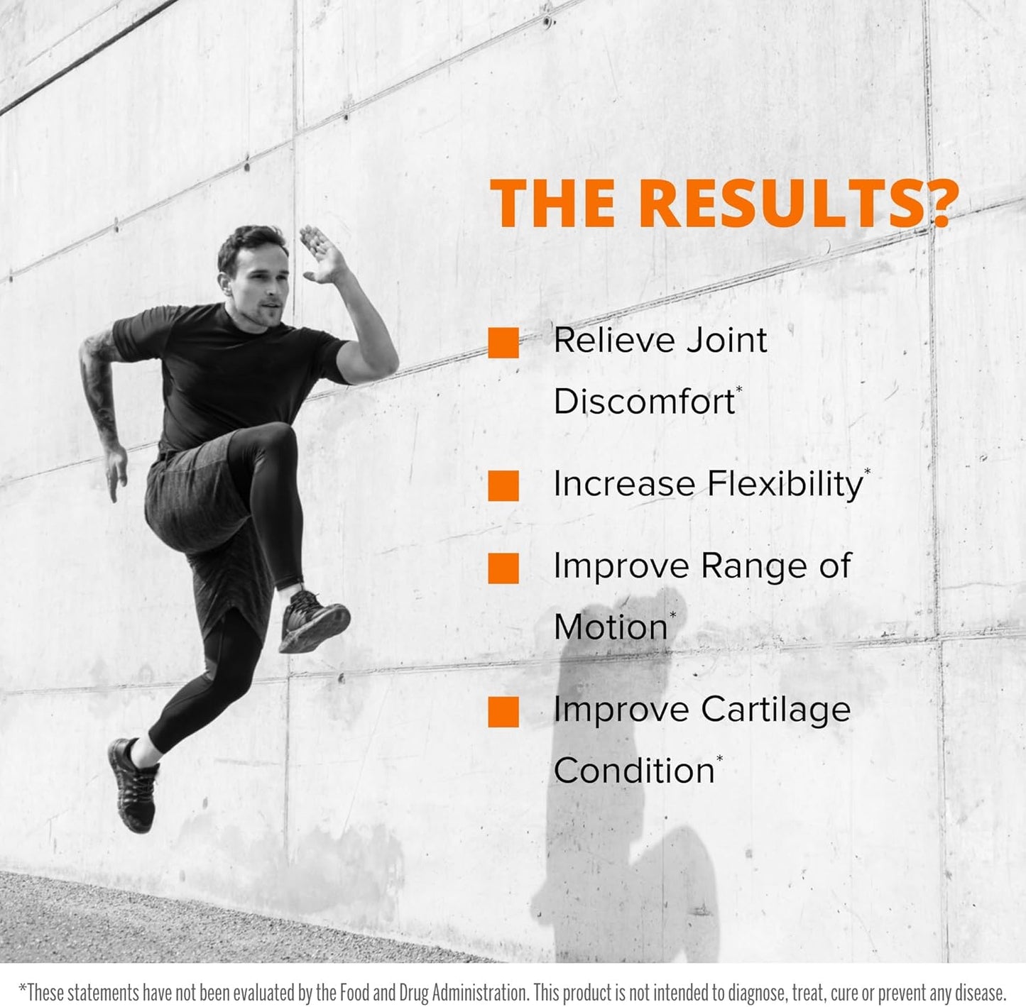 60 Veggie Capsules of Biosil with Patented ch-OSA Complex for Joint Pain Relief & Flexibility - Increase Collagen Production - GMO Free - 30 Days