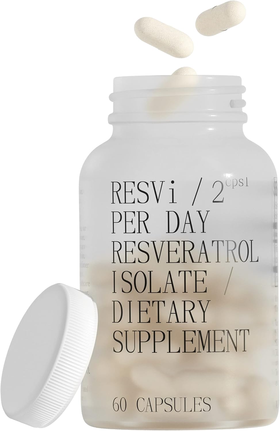 600 mg Trans Resveratrol Antioxidant Supplement for Healthy Ageing | Vegetarian Capsules | Made in Greece | 60 Capsules