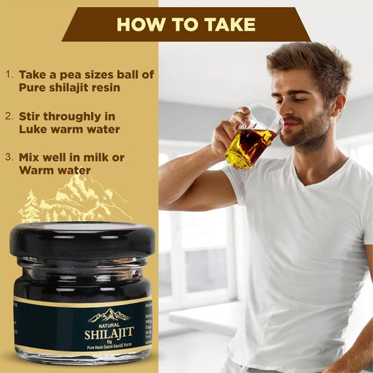 600mg ELVPOTEC Shilajit Pure Himalayan Resin with 85+ Trace Minerals - Natural Energy & Immune Support Supplement - 30g (1 Pack)
