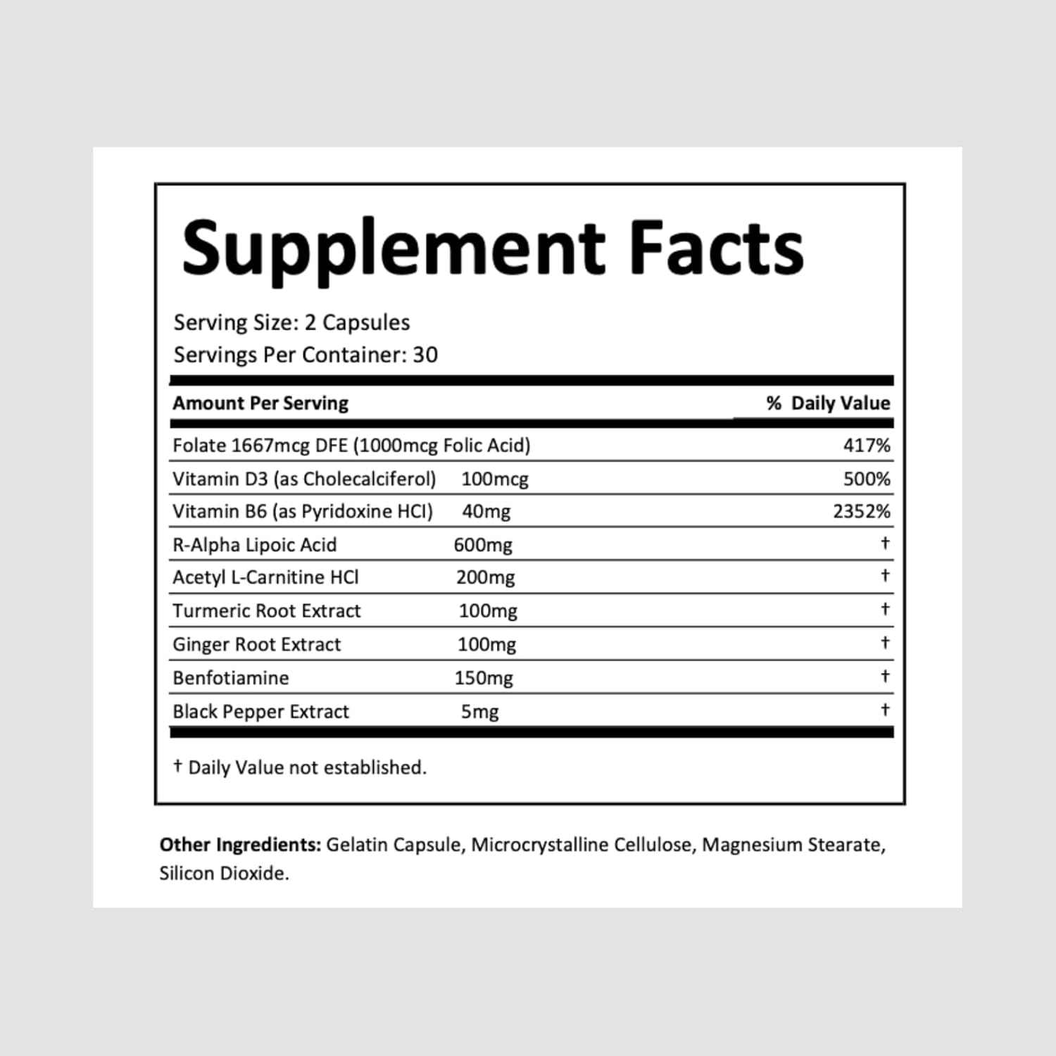 600mg R Alpha Lipoic Acid Nerve Supplement for Neuropathy Relief - Nerve Power for Sciatic, Feet, and Hand Discomfort by The Nerve Brand