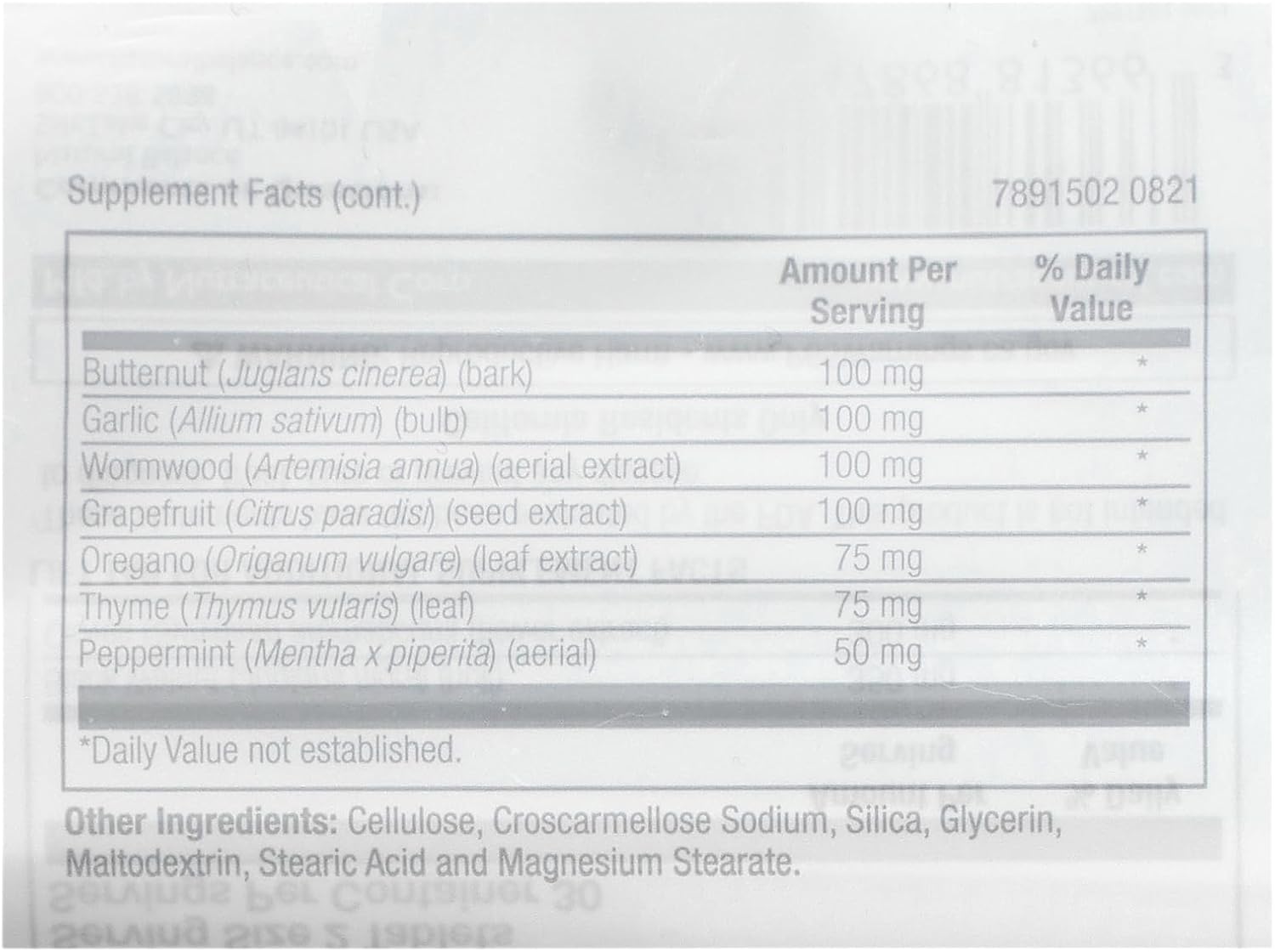 60ct Natural Balance Parazide Clenz for Gentle and Effective Parasite Cleansing