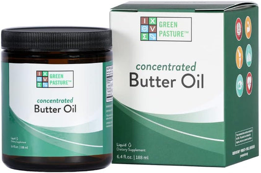 6.4 fl. oz. Green Pasture Liquid Concentrated Butter Oil with CLA and Vitamin A