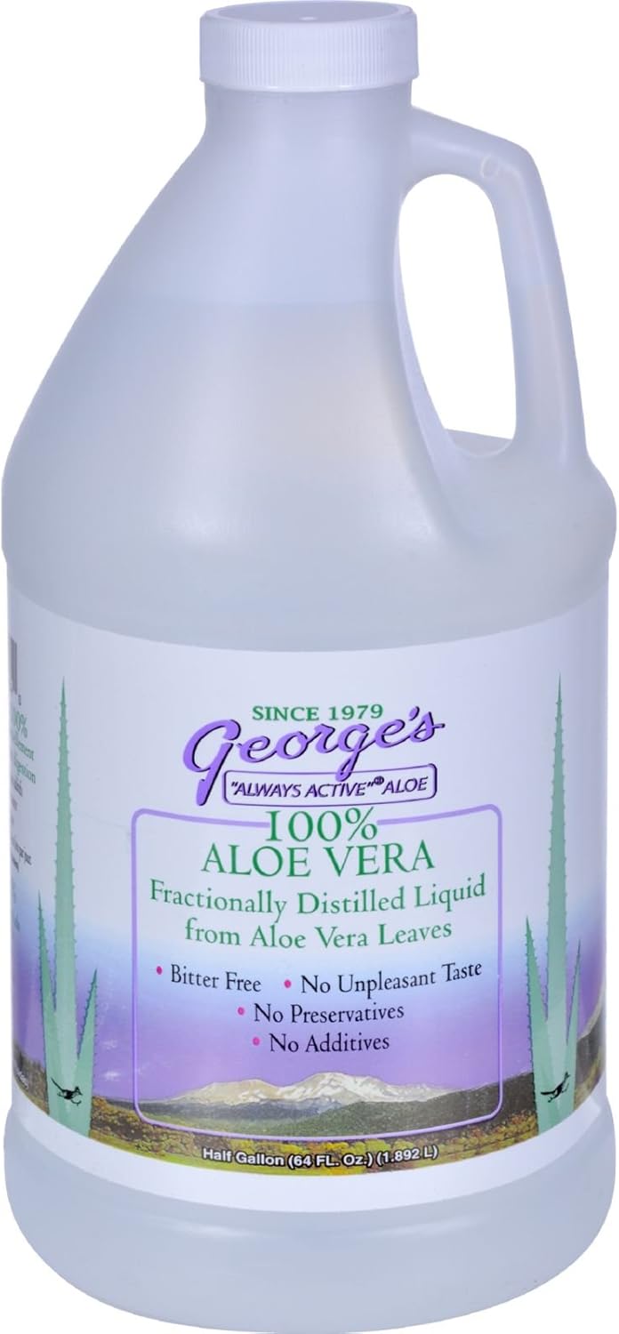 64 oz George's Always Active Aloe Vera Liquid Drink - Pack of 1