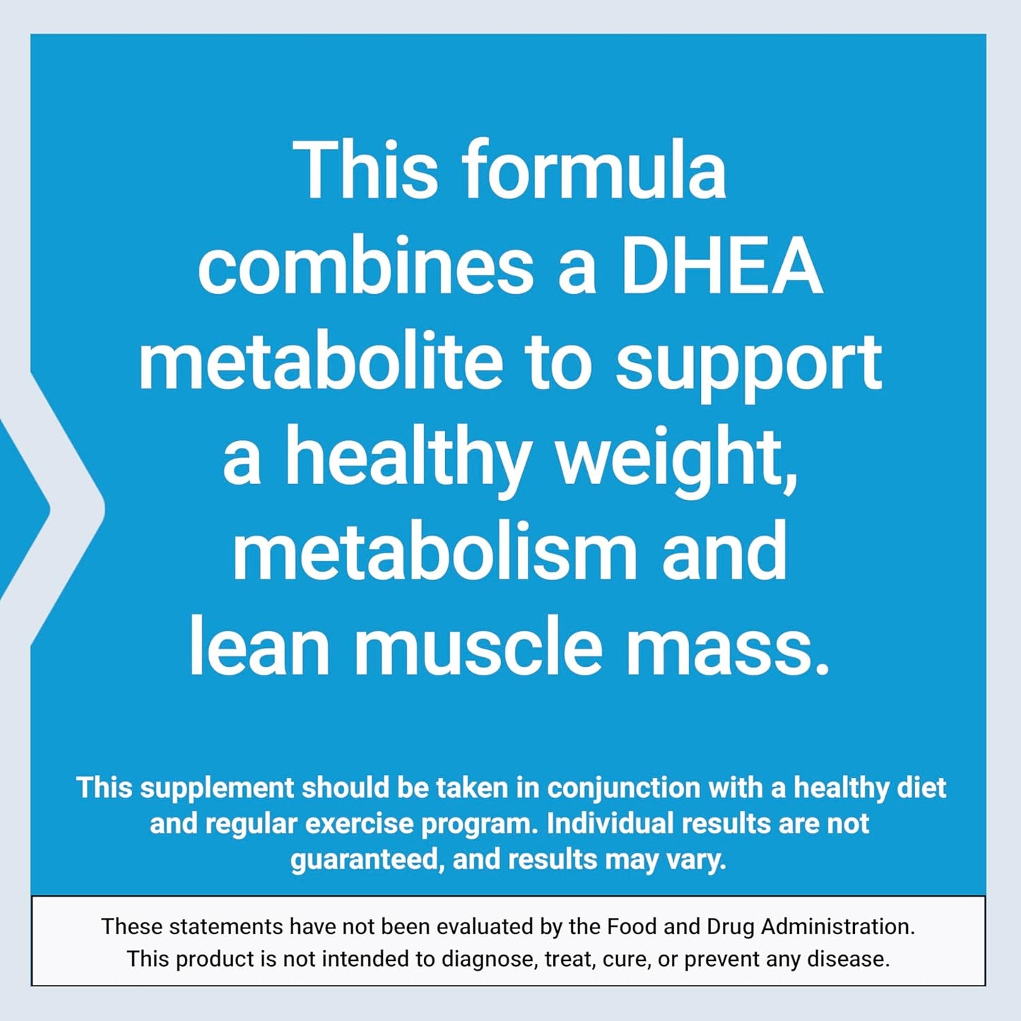 7-Keto DHEA Metabolite for Enhanced Fat Burning - Non-GMO, Gluten-Free - 100mg - 60 Vegan Capsules by Life Extension