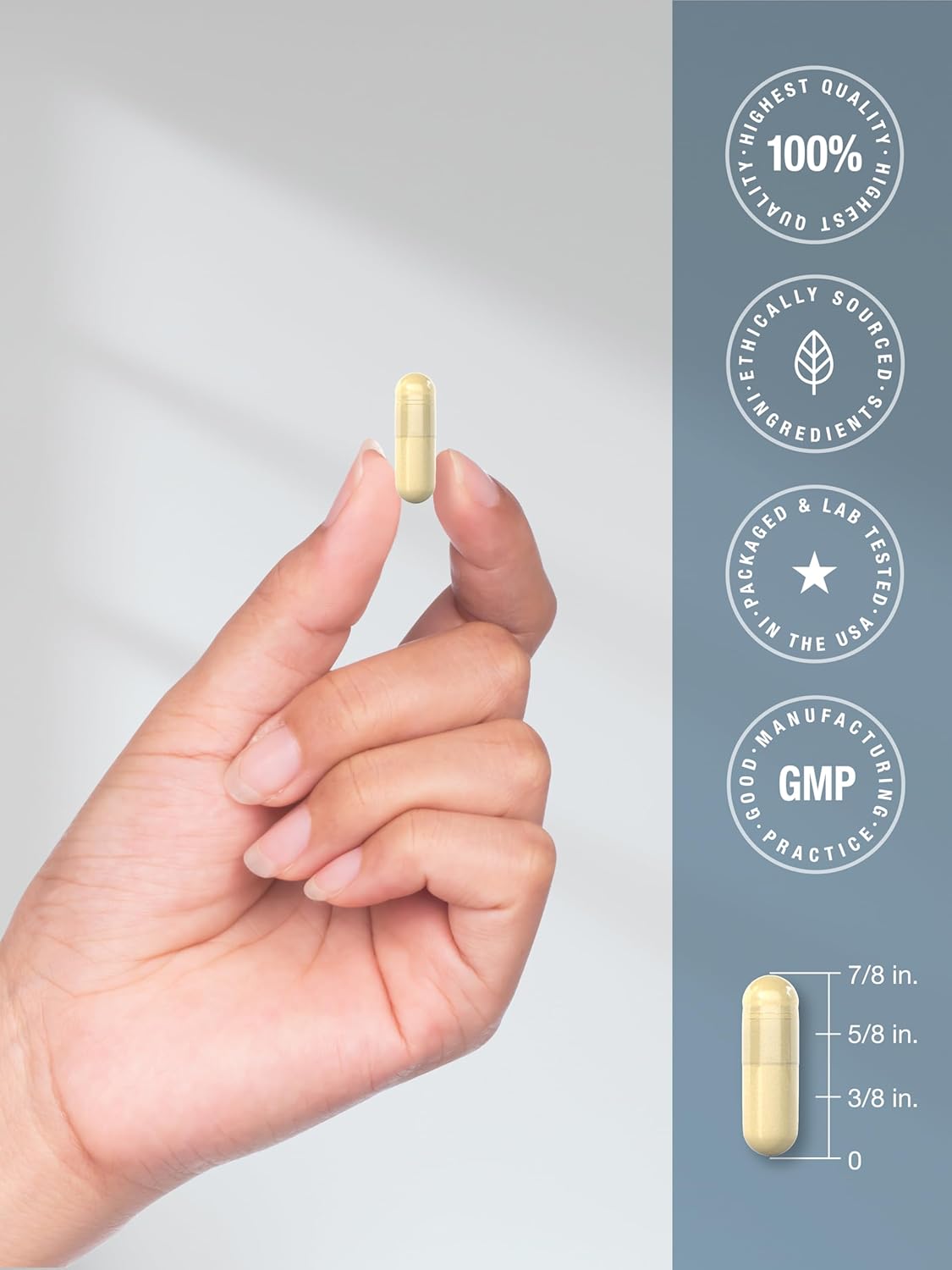 700mg Horbäach Beta Glucan Capsules - 90 Count | Non-GMO, Gluten Free Beta 1,3 & 1,6 D Glucan Supplement