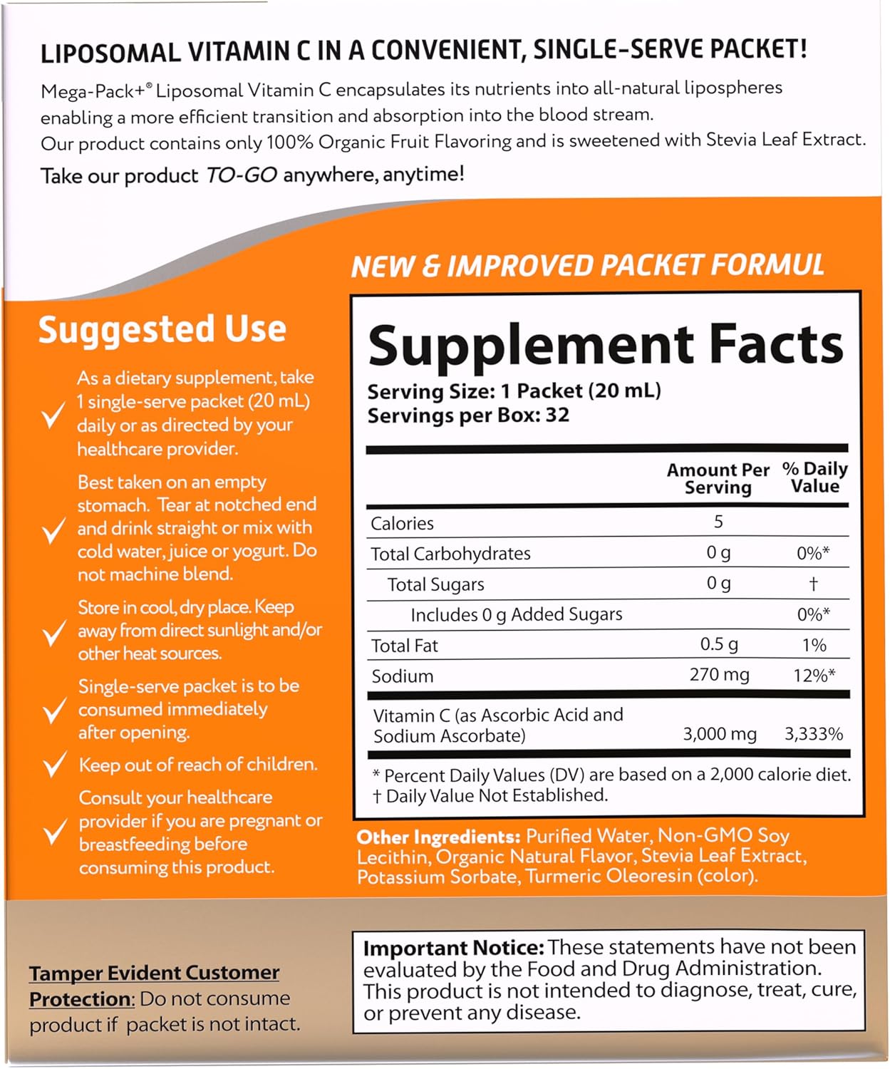 750mg Liposomal Glutathione & 3000mg Vitamin C Immune Support and Antioxidant Bundle by Vida Lifescience Aurora Nutrascience