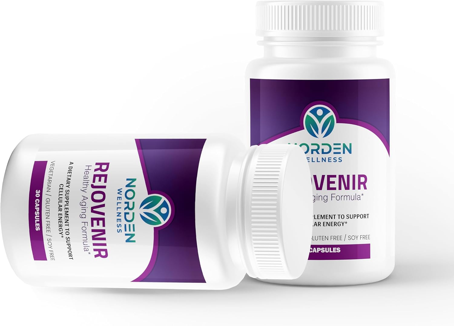 750mg NAD+ Supplement with Vitamin C & Niacin for Healthy Aging & Energy - 30 Vegan Capsules