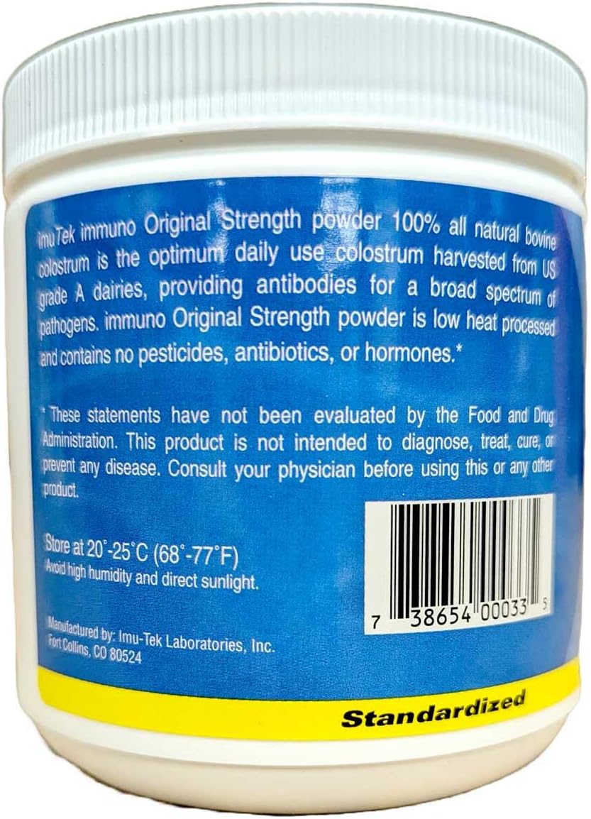 7oz UBVXIEYM ImuTek Colostrum Powder: High-Quality Supplement for Immune Support