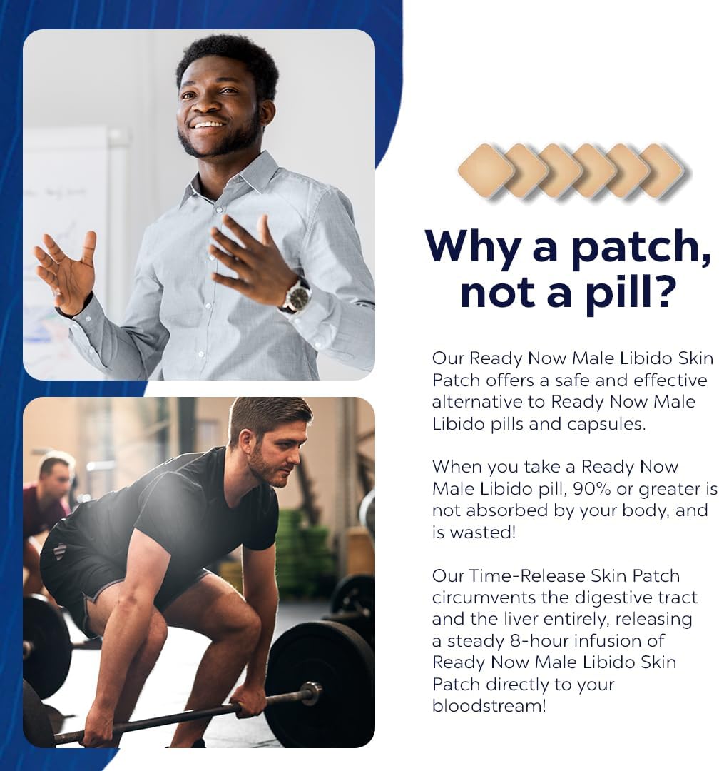 8 Hour Time-Release MAXIMIZE HQ Patches - Gluten-Free and Vegan Formula - Available Now