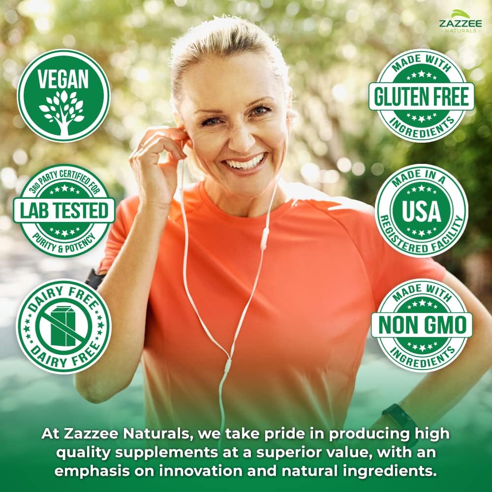 8-in-1 Immune Support Supplement - 180 Capsules, 1400mg/Capsule - Vitamin C, D3, Zinc, Elderberry, Echinacea, Goldenseal, Turmeric, Astragalus - Vegan, Made in USA