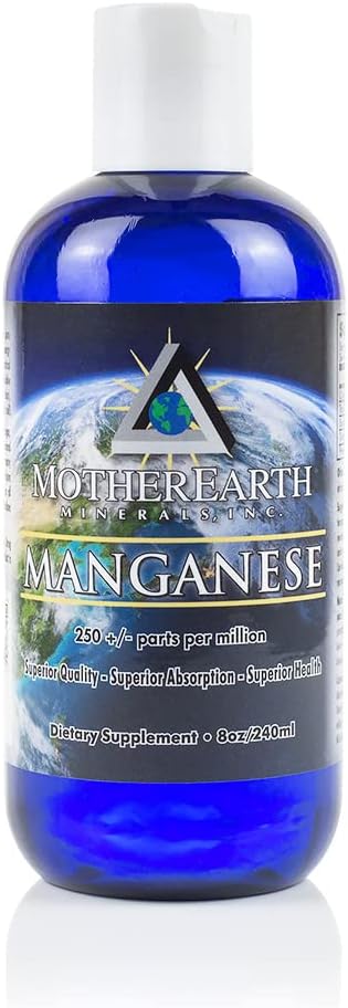 8 Ounce Mother Earth Minerals Manganese Supplement - 96 Servings