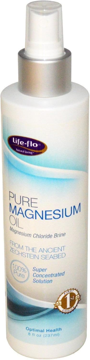 8 oz Life-Flo Pure Magnesium Oil for Natural Relief