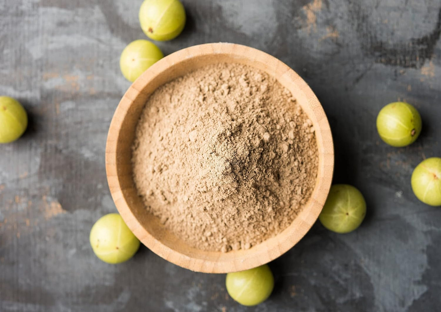 8 Oz Non-GMO Organic Amla Berry Powder (Amalaki) - Raw & Pure Indian Gooseberry - Rich in Antioxidants & Vitamin C - Ideal for Smoothies, Shakes, Yogurt, Juices - Kosher & Vegan Friendly