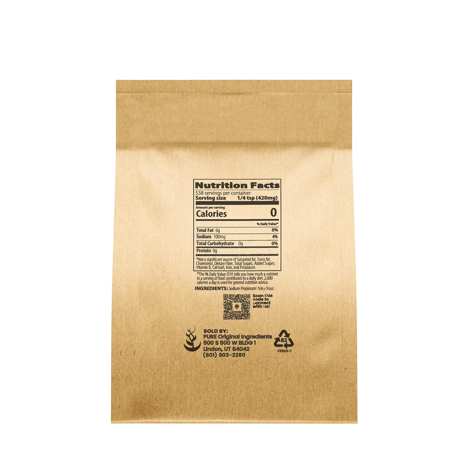 8 oz Sodium Propionate - Food Grade Preservative & Mold Inhibitor