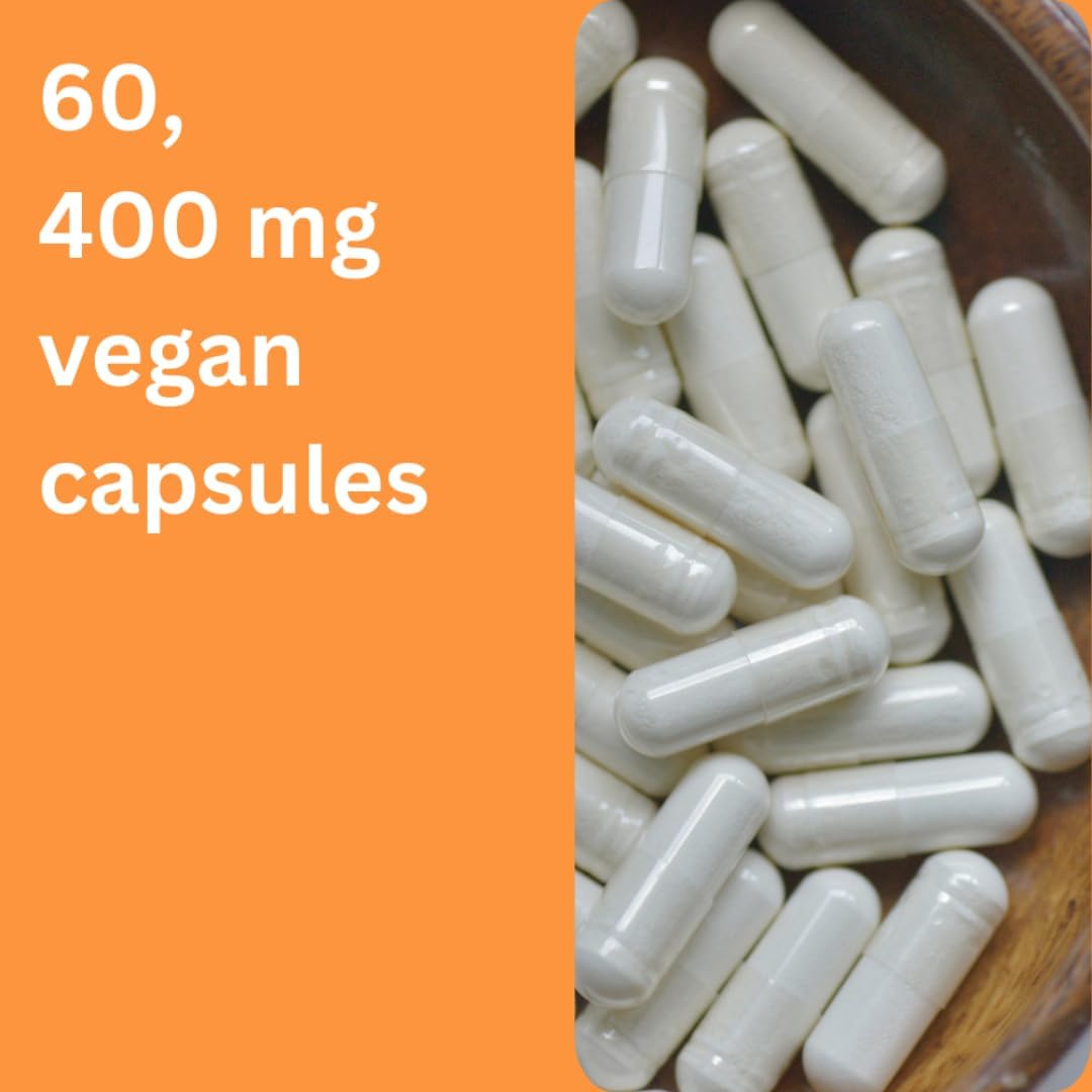 80mg Calcium Alpha-ketoglutarate (Ca-Akg) per 2 Capsule Serving by Live-Longer.net