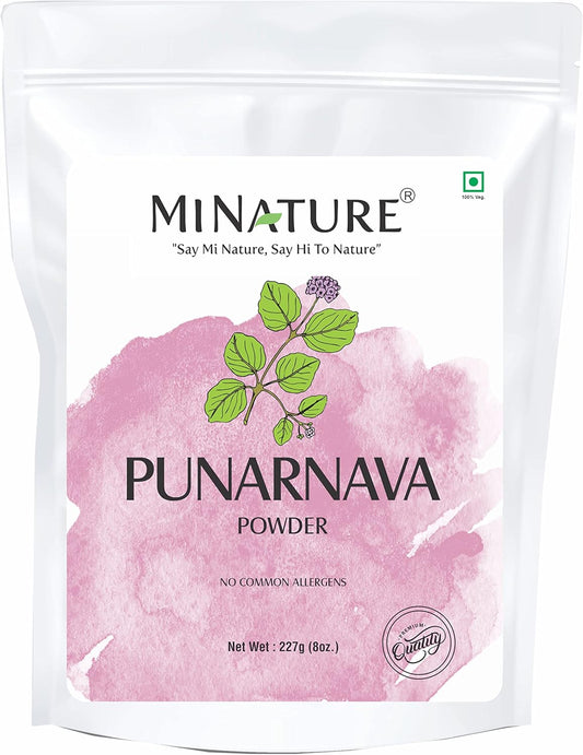 8oz Pure Punarnava Powder (Boerhavia diffusa) for Digestion, Liver & Kidney Health - 100% Natural Diuretic - Vata & Kapha Balance