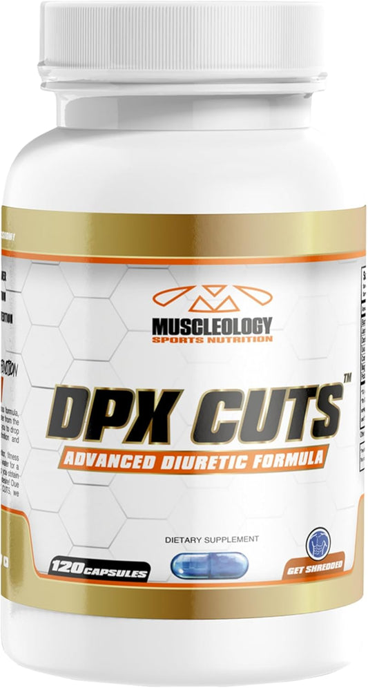 90 Capsules of MUSCLEOLOGY DPX CUTS Advanced Diuretic Formula