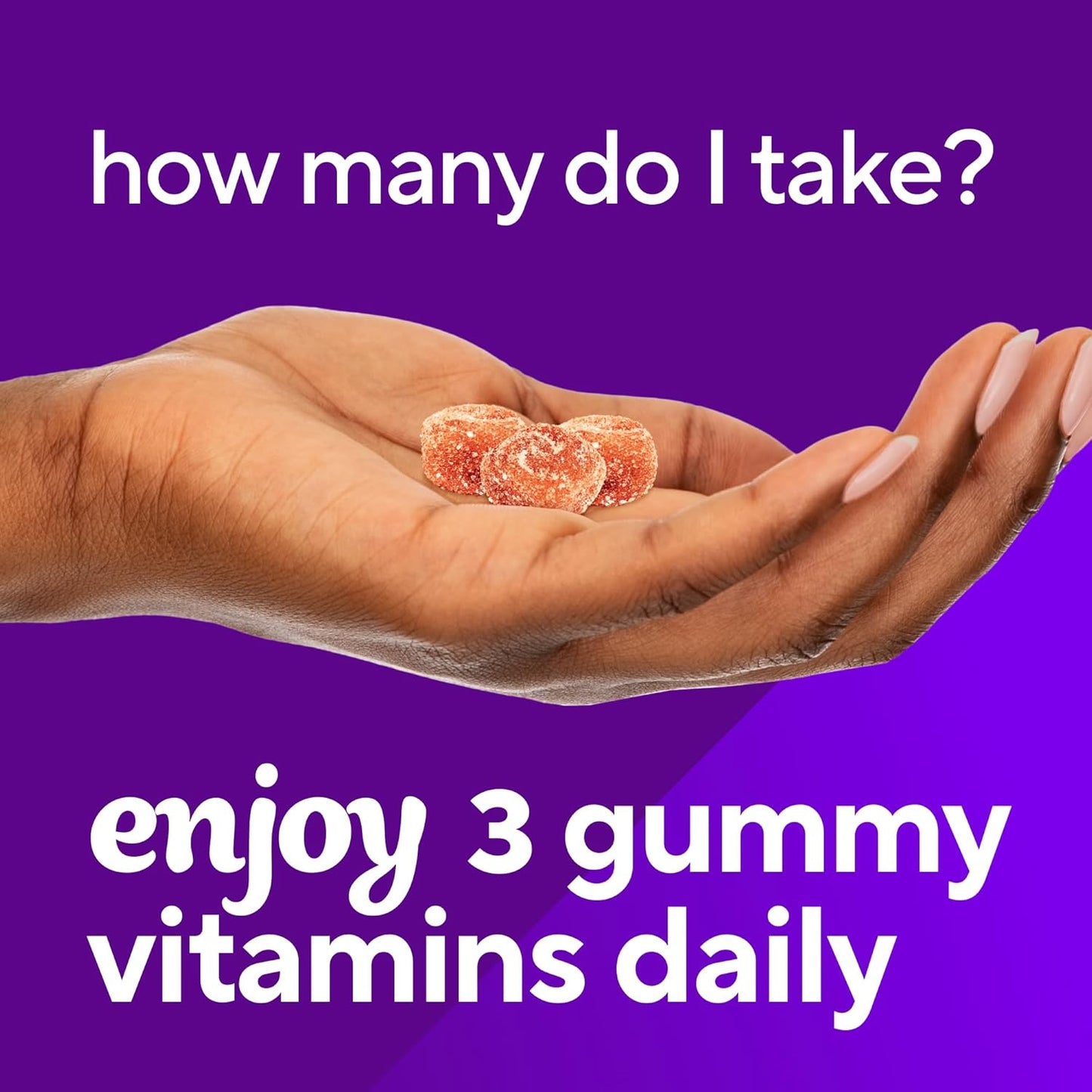 90 Count Vitafusion Power Zinc Gummy Vitamins for Immune Support, Strawberry Tangerine Flavor