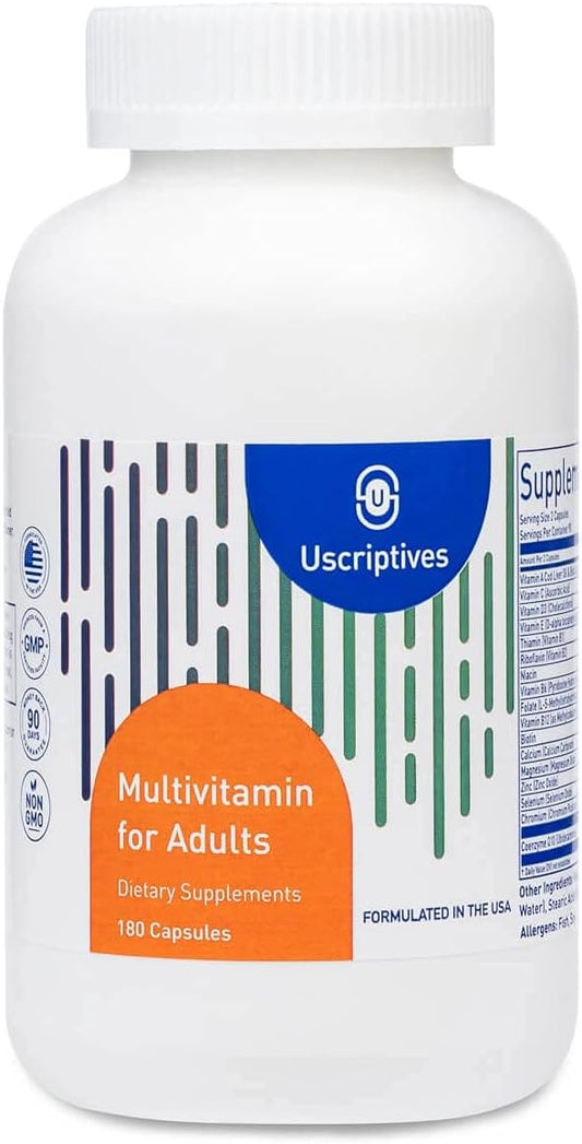 90-Day Supply of Uscriptives Daily Adult Multivitamin
