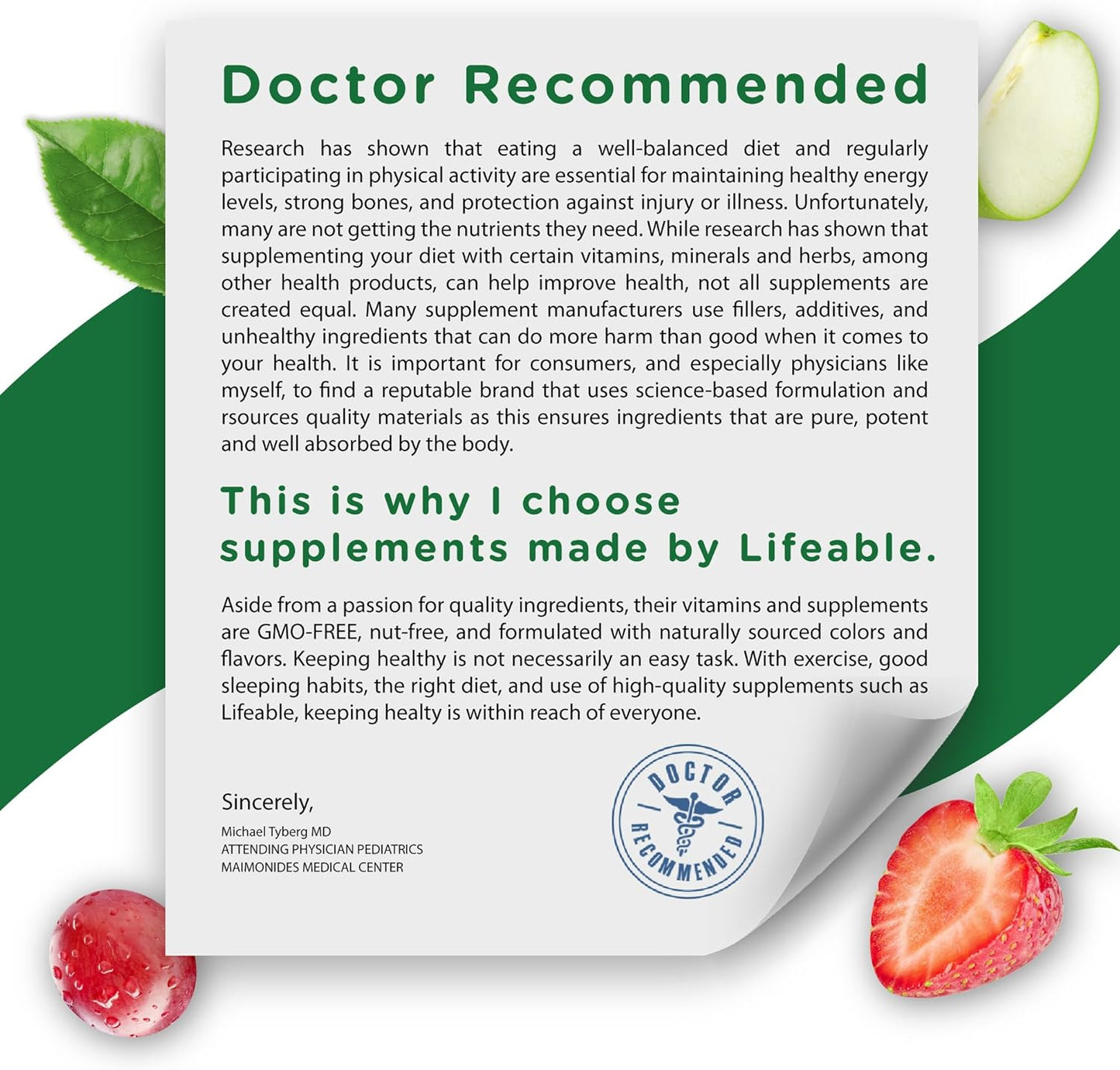 90 Kids Probiotic Gummies with 2 Billion CFU for Gut, Digestive, and Immune Health by Lifeable