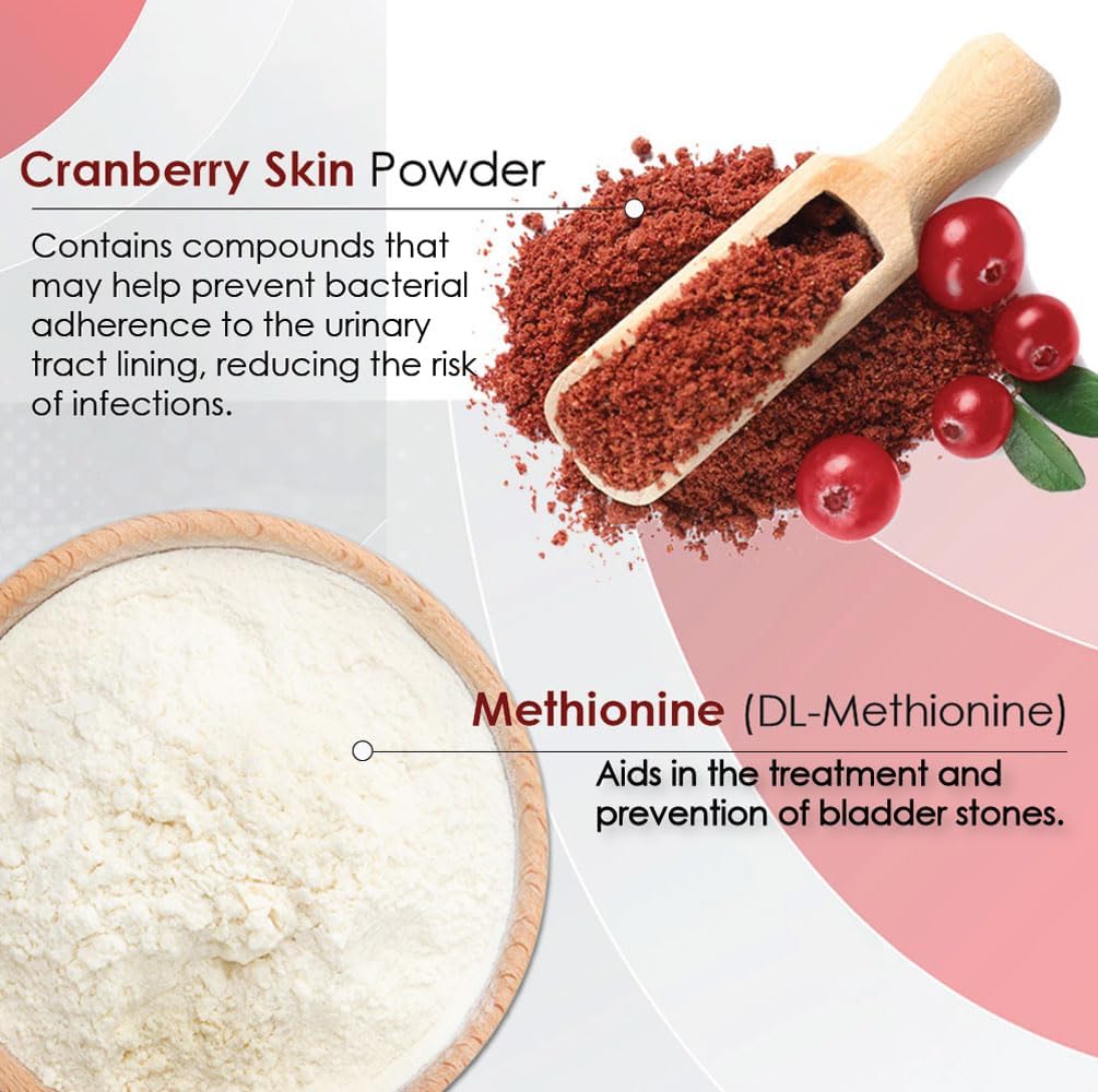 90 Soft Chews for Urinary Tract Health - Cranberry, Potassium Citrate, Methionine - Supports UTI, Bladder, Kidney