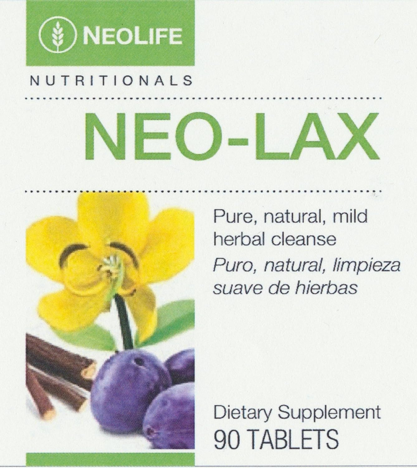 90 Tablets of Birsppy Neo-lax™: Pure, Natural Herbal Cleanse for Gentle Relief