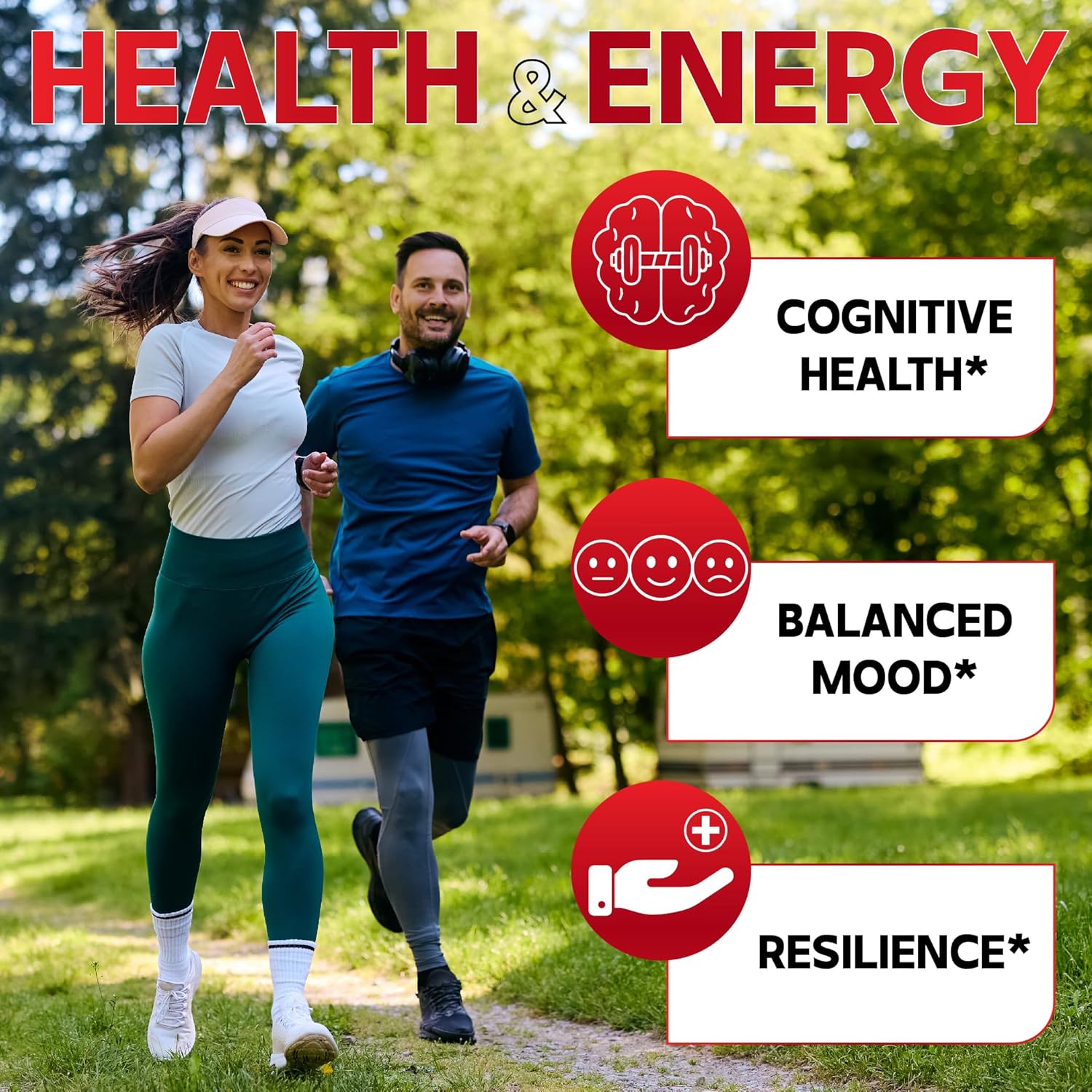 9in1 Cortisol Supplement with Ashwagandha and Magnesium for Brain Health, Restful Nights, and Mood Balance - 90 Capsules (45-Day Supply)