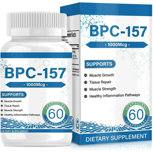 BPC-157 Peptide Capsules for Accelerated Muscle Repair and Protection
