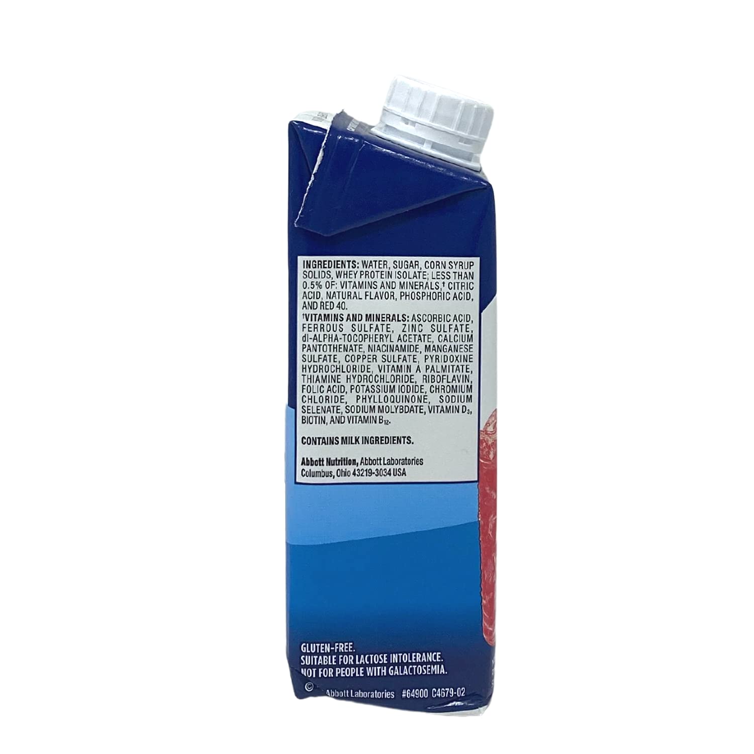 Abbott Ensure Clear Mixed Berry Drink, 8oz Carton - Case of 24