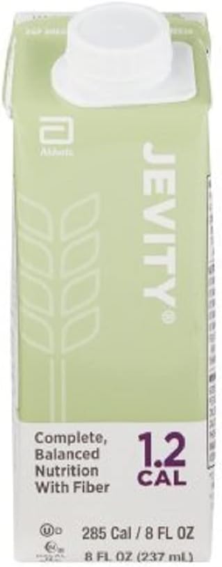 Abbott Jevity 1.2 Cal Nutritional Supplement Unflavored - 8 oz Cartons (24 Pack)