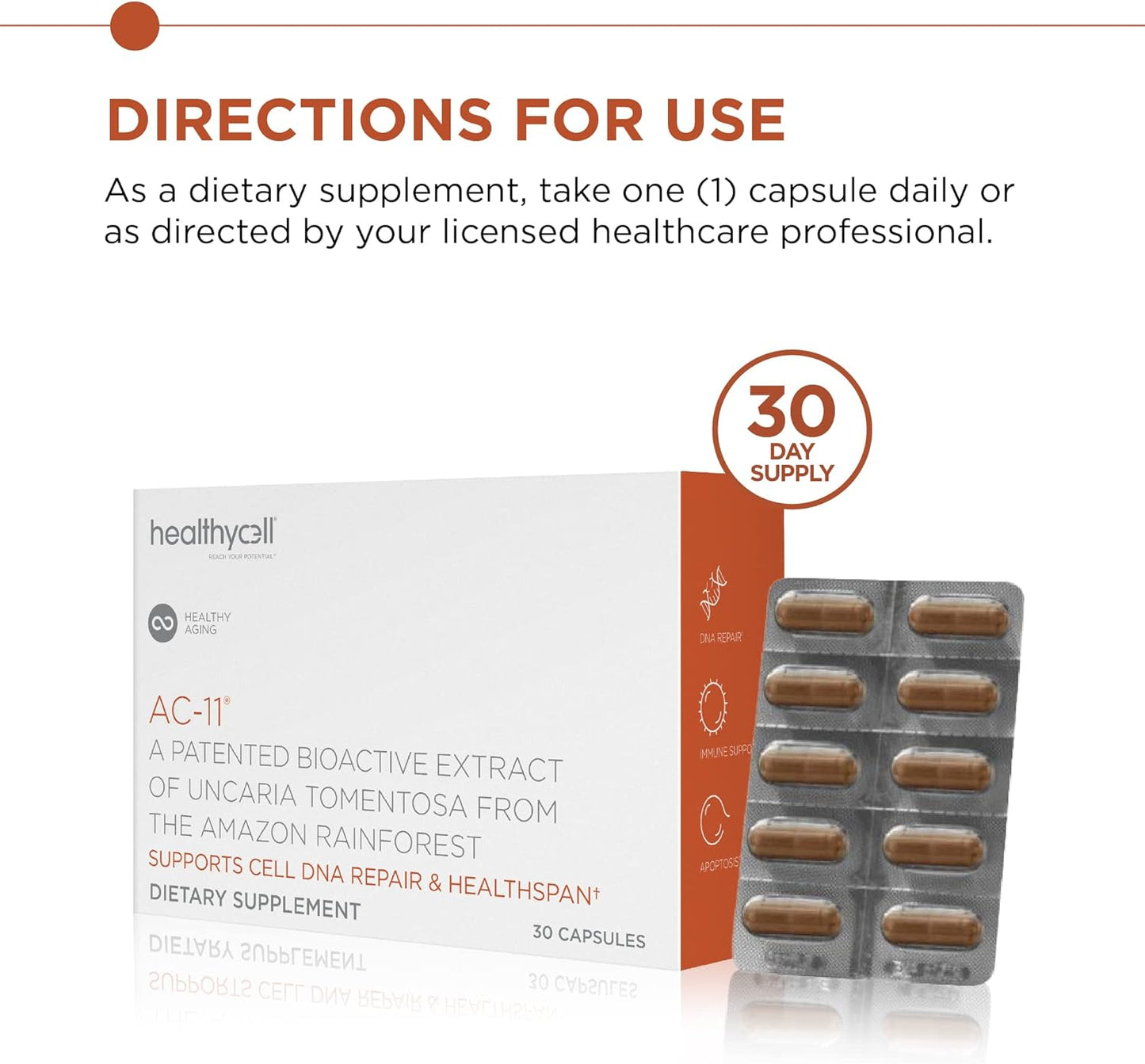 AC-11 Immunity Bundle - Anti-Aging & Immune Boost Supplement - High Absorption Liquid Formula