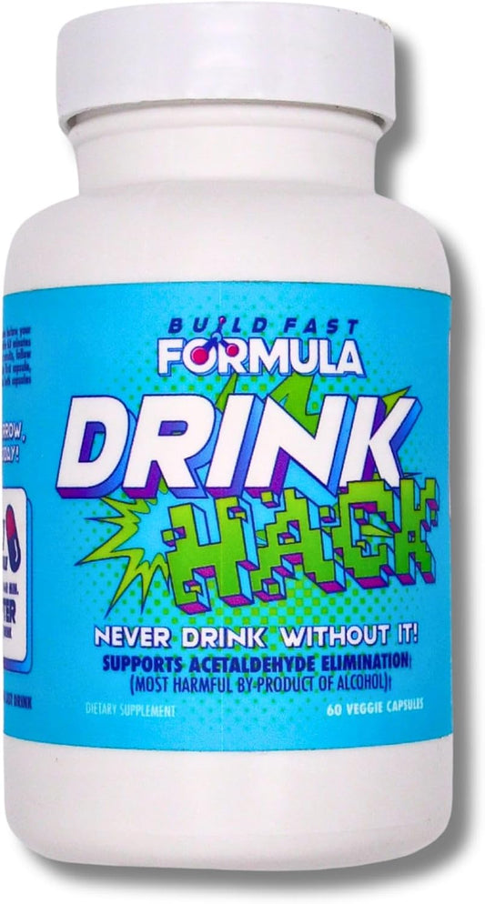 Acetaldehyde Elimination Drink Formula with Pantethine, Panax Ginseng, B Vitamins - 30 Servings