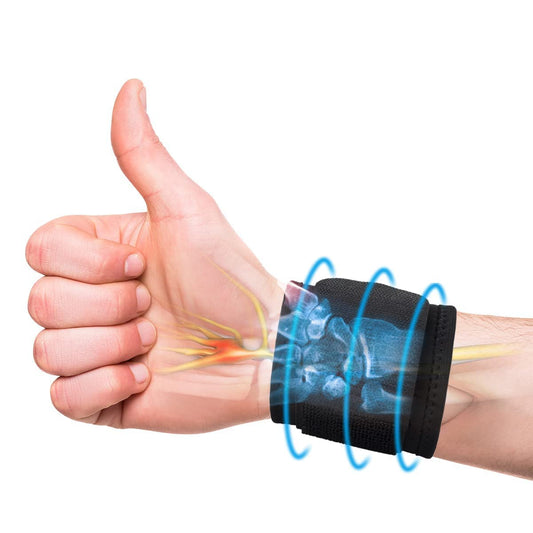 Adjustable Wrist Support Brace for Carpal Tunnel, Arthritis, and Tendinitis Pain Relief - Ergonomic Compression Strap for Workouts