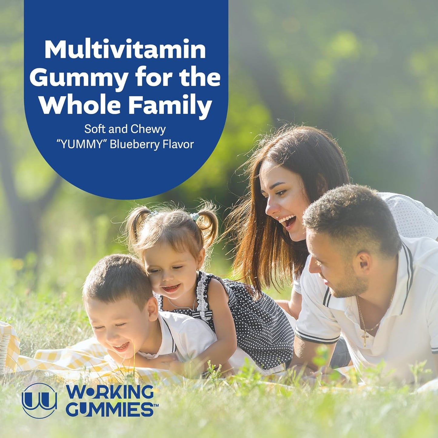 ADK Gummies Vitamins - 3000 iu A, 5000 iu D3, 500mcg K2 Supplement - Immune, Joint, Bone, Heart, Vision Support - Blueberry Flavor - 60 Count