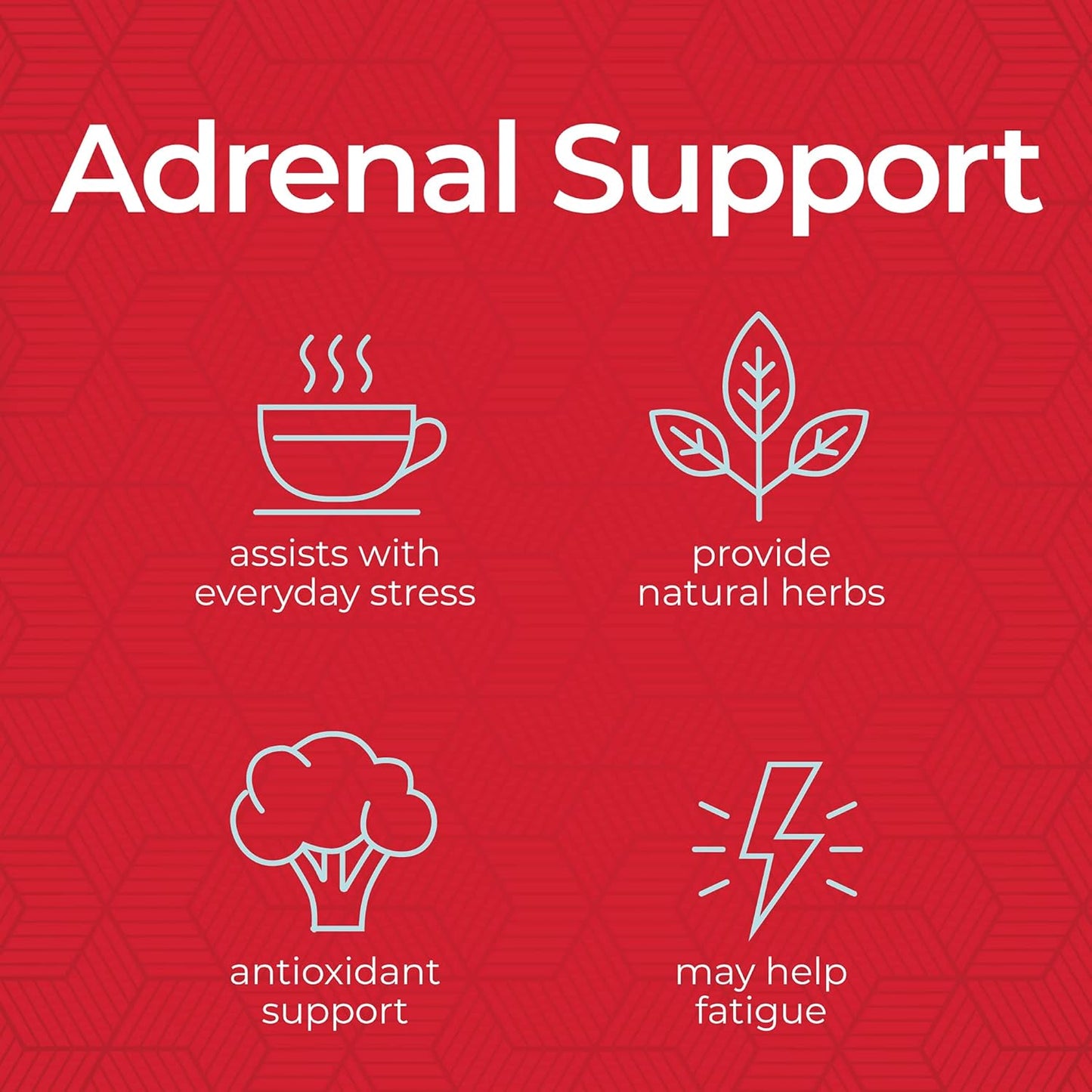 Adrenal Cleanse Ashwagandha Capsules for Stress Relief & Antioxidant Support, 90 Count