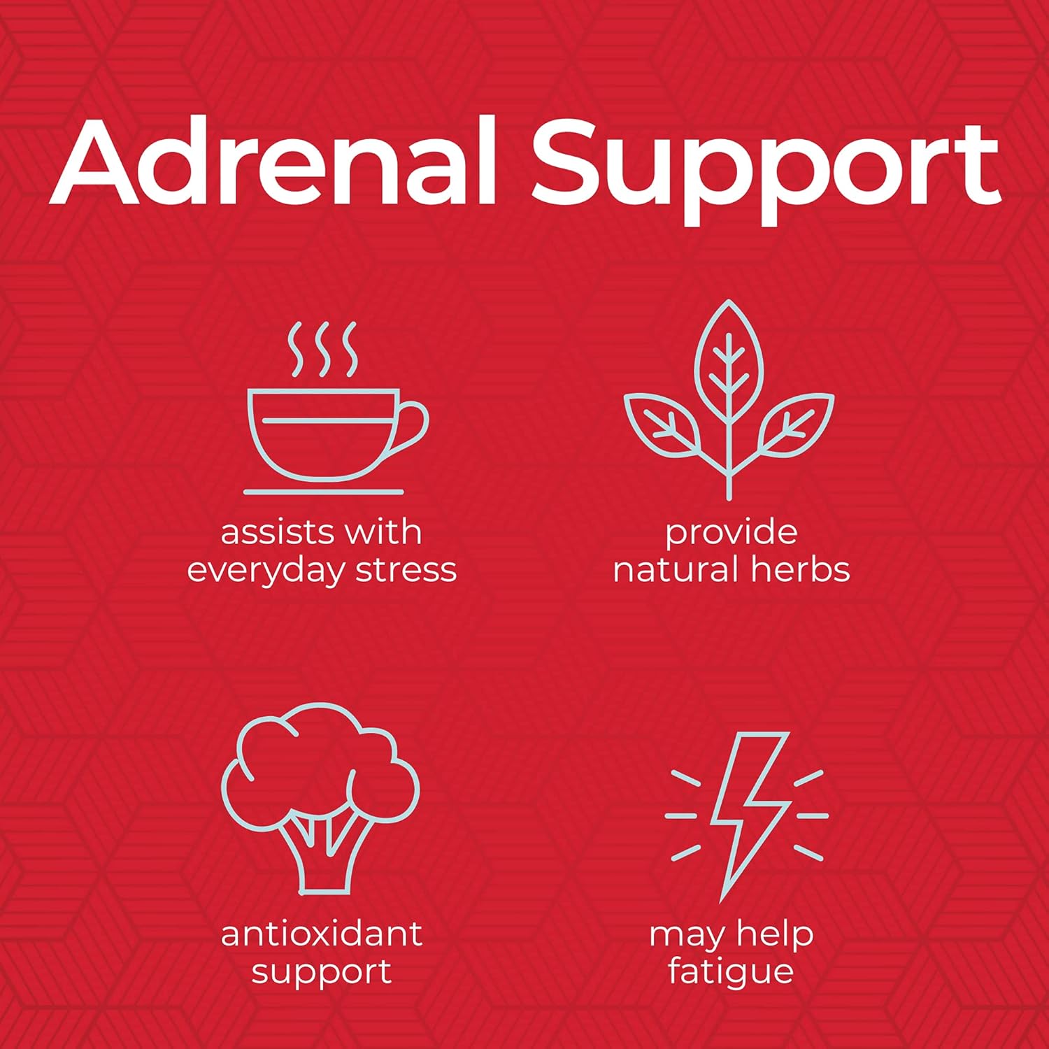 Adrenal Cleanse Ashwagandha Capsules for Stress Relief & Antioxidant Support, 90 Count