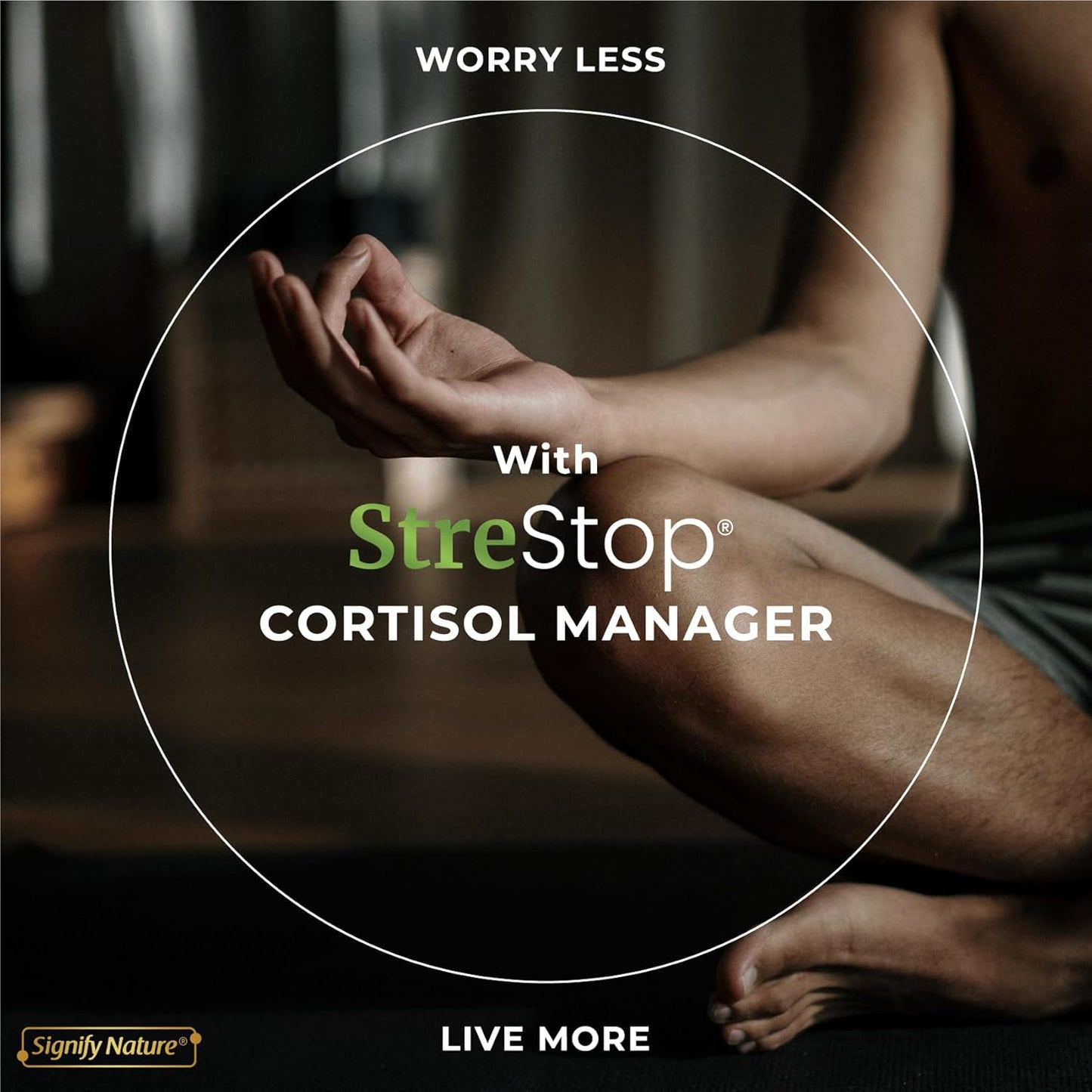 Adrenal Fatigue Supplements with Lemon Balm - Cortisol Manager for Serotonin Boost and Adrenal Health
