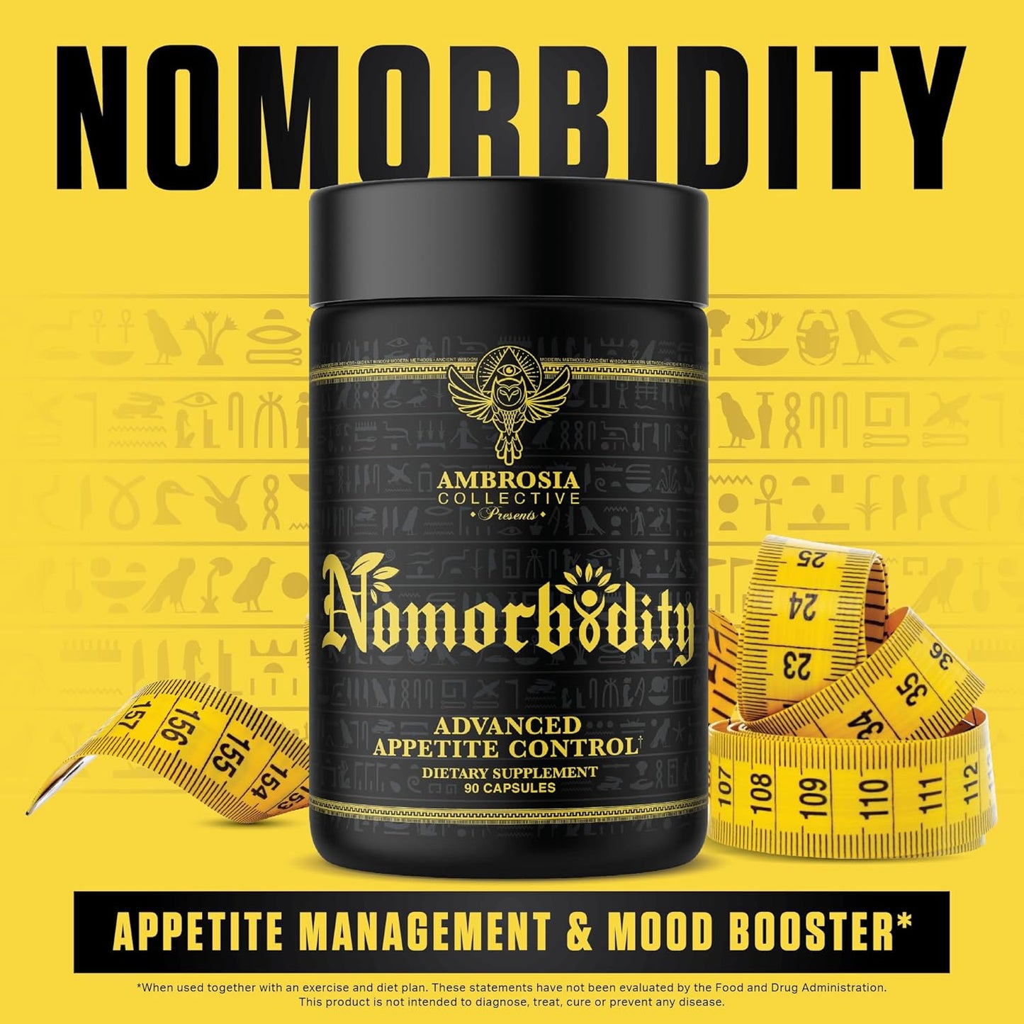 Advanced Appetite Control Supplement with KSM-66 Ashwagandha & Garcitrin for Hunger Management & Mood Support